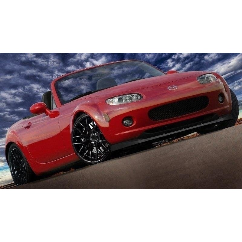 FRONT SPLITTER MAZDA MX5 NC PREFACE MODEL GLOSS BLACK
