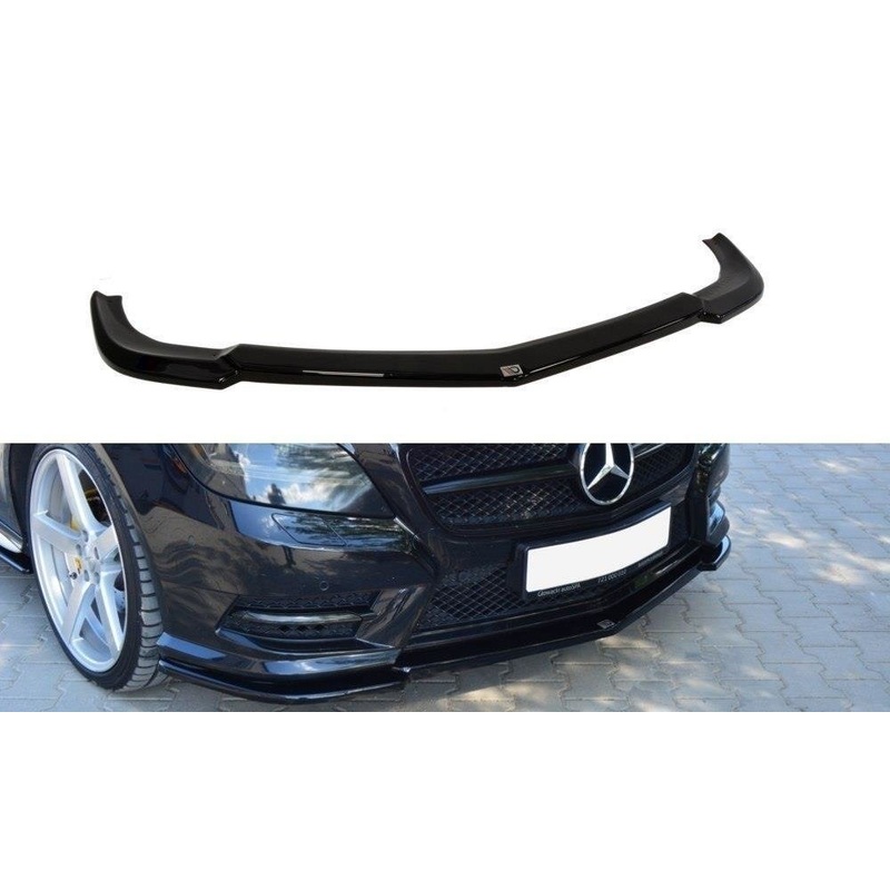 FRONT SPLITTER MERCEDES CLS C218 AMG LINE GLOSS BLACK