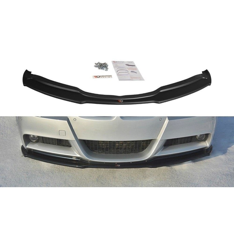 FRONT SPLITTER V.1 FOR BMW 3 E90 MPACK GLOSS BLACK