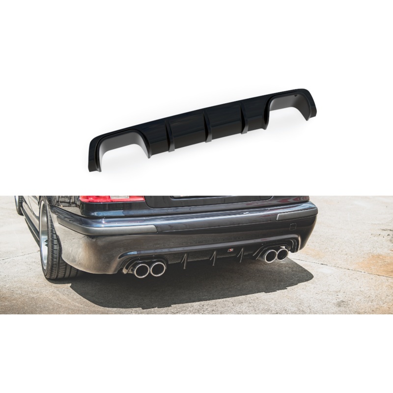 REAR VALANCE BMW M5 E39 GLOSS BLACK