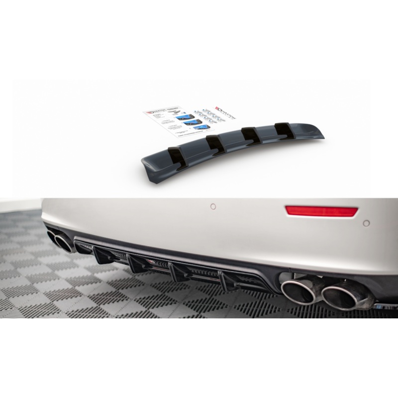 REAR VALANCE MASERATI GHIBLI MK3 GLOSS BLACK