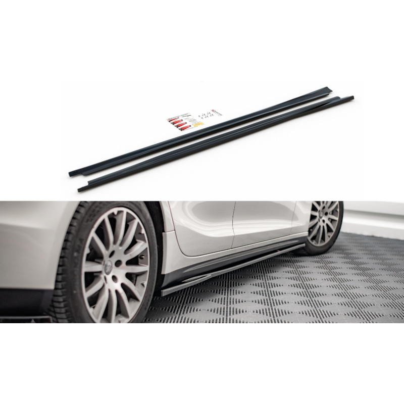 SIDE SKIRTS DIFFUSERS MASERATI GHIBLI MK3 GLOSS BLACK