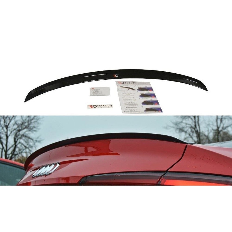 SPOILER CAP AUDI A5 S-LINE F5 COUPE GLOSS BLACK