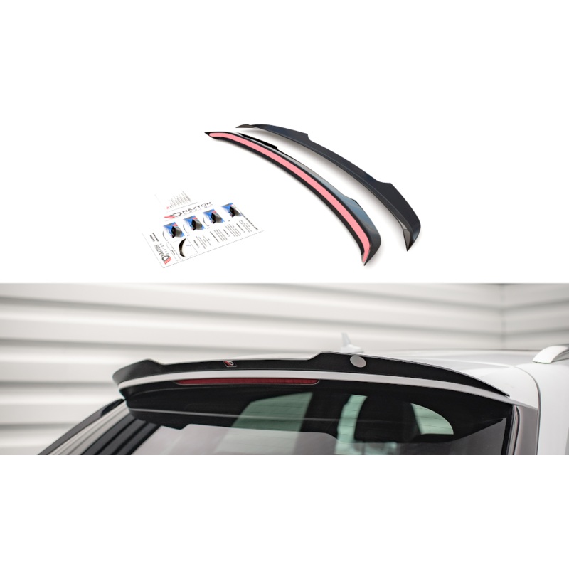 SPOILER CAP AUDI Q3 S-LINE 8U FACELIFT GLOSS BLACK
