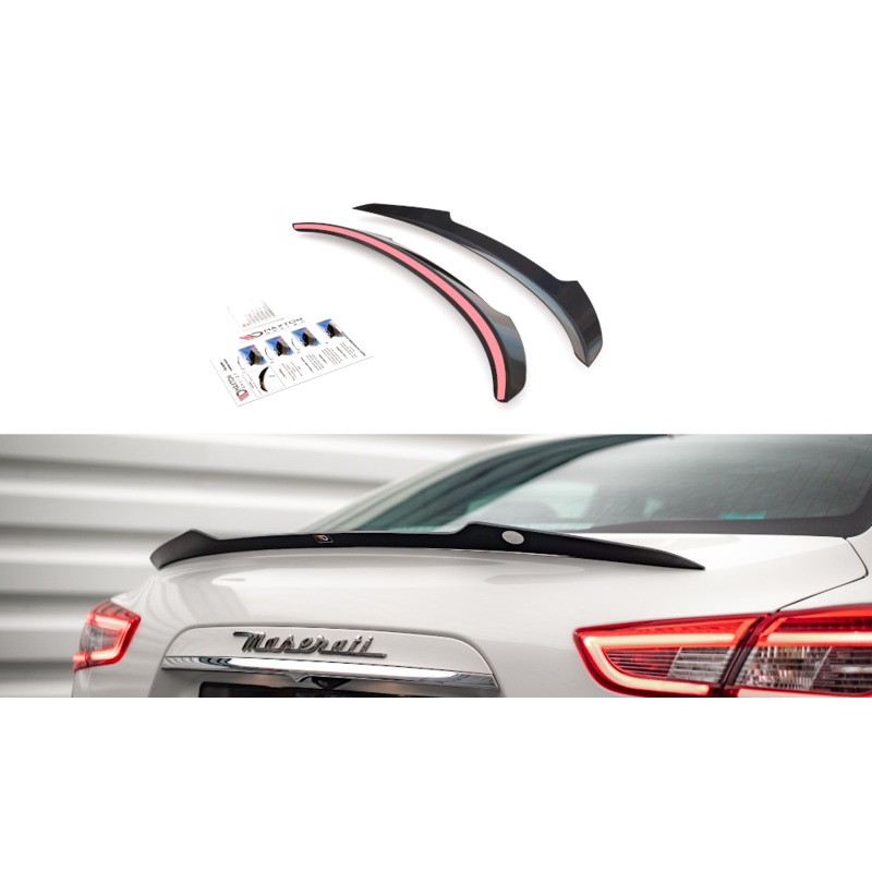 SPOILER CAP MASERATI GHIBLI MK3 GLOSS BLACK