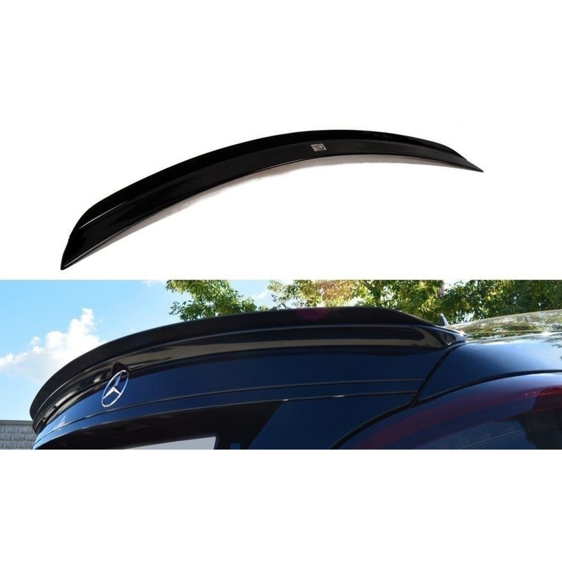 SPOILER CAP MERCEDES CLS C218 63 AMG GLOSS BLACK