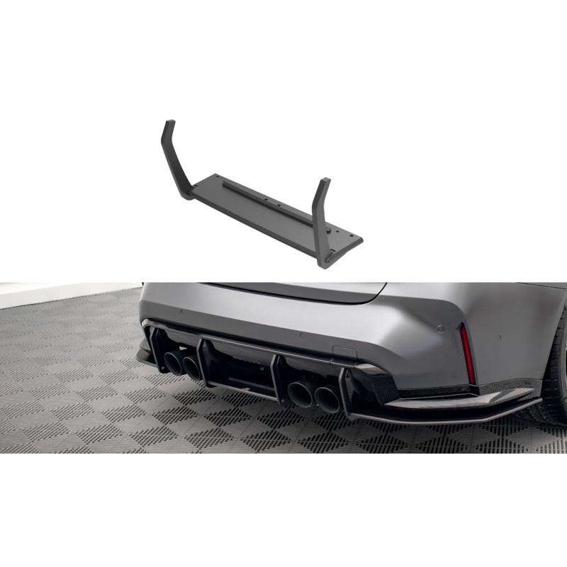 STREET PRO REAR DIFFUSER BMW M3 G80 BLACK