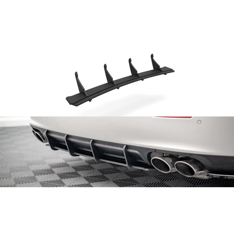STREET PRO REAR DIFFUSER MASERATI GHIBLI MK3 BLACK