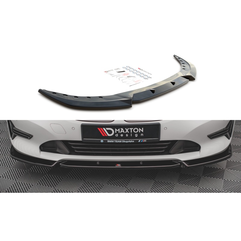 FRONT SPLITTER V.1 BMW 3 G20 / G21 GLOSS BLACK