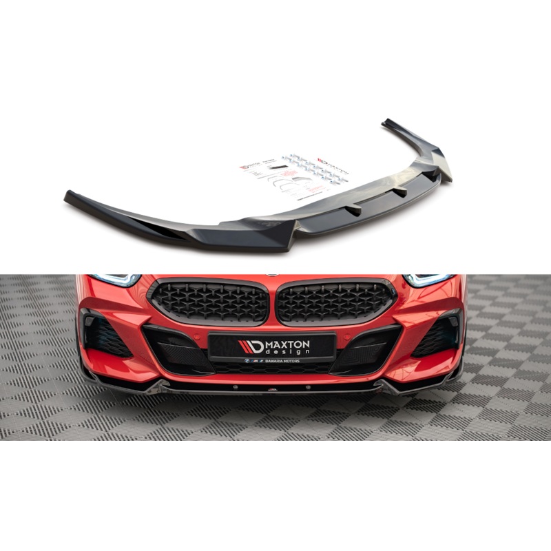 FRONT SPLITTER V.1 BMW Z4 G29 M-PACK GLOSS BLACK