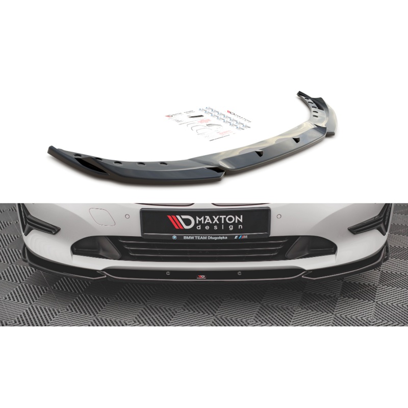 FRONT SPLITTER V.2 BMW 3 G20 / G21 GLOSS BLACK