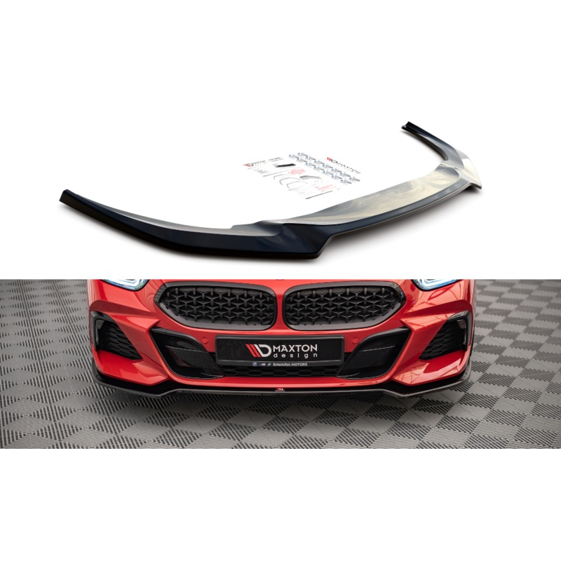 FRONT SPLITTER V.2 BMW Z4 M-PACK G29 GLOSS BLACK