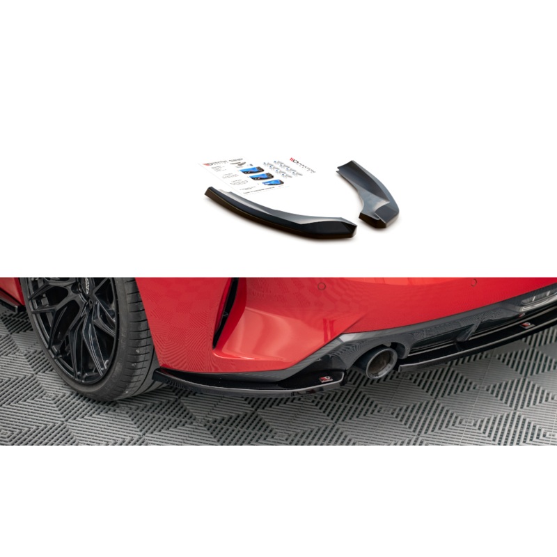 REAR SIDE SPLITTERS BMW Z4 M-PACK G29 GLOSS BLACK