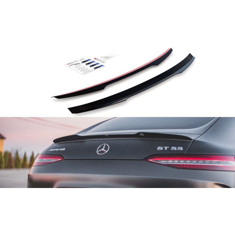 SPOILER CAP MERCEDES-AMG GT 53 4 DOOR-COUPE GLOSS BLACK