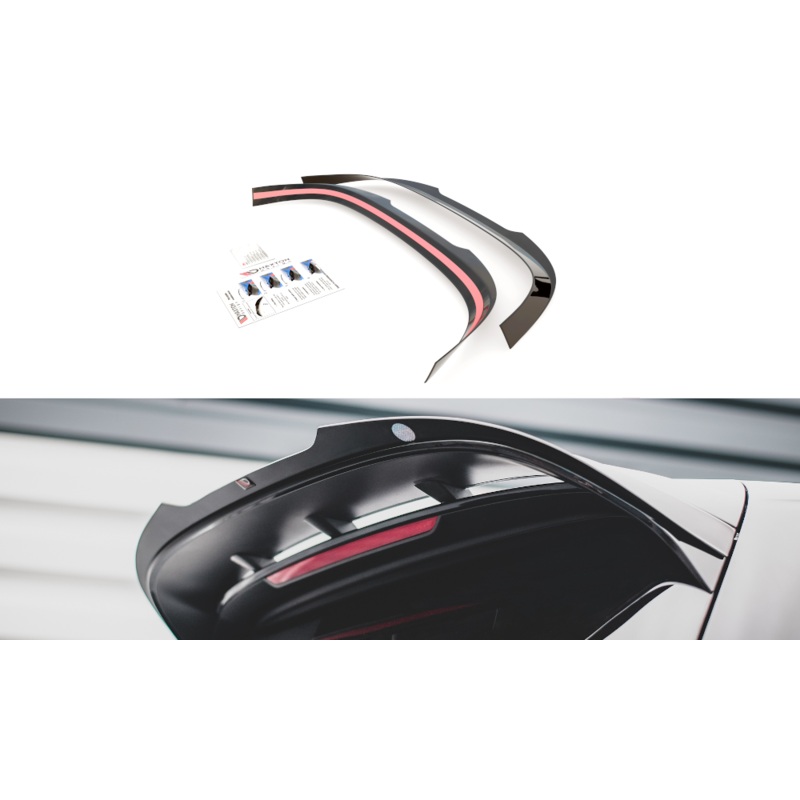 SPOILER CAP V.2 VOLKSWAGEN GOLF 8 R-Performance / GTI CLUBSPORT GLOSS BLACK