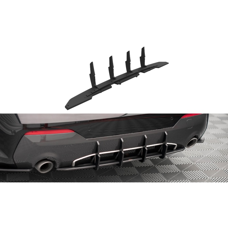 STREET PRO REAR DIFFUSER BMW 4 M-PACK G22 BLACK