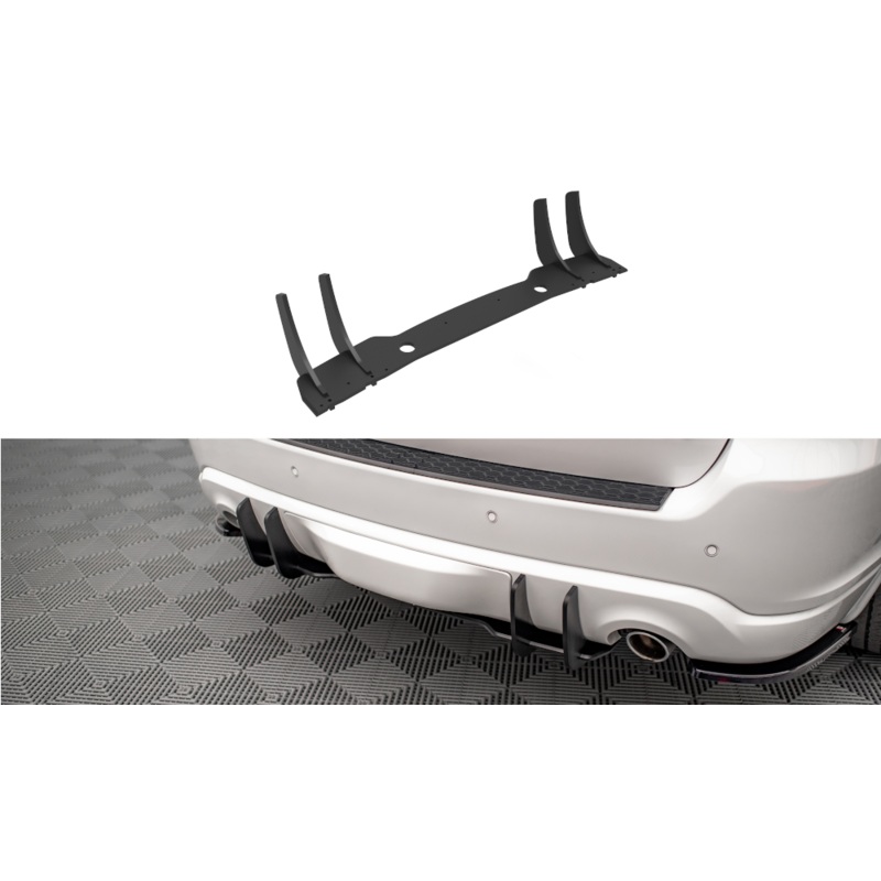 STREET PRO REAR DIFFUSER DODGE DURANGO RT MK3 BLACK