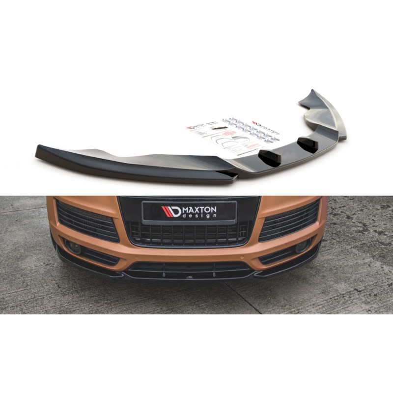 FRONT SPLITTER AUDI Q7 S-LINE MK.1 GLOSS BLACK