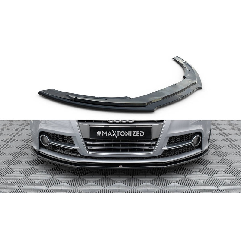 FRONT SPLITTER AUDI TT S 8J GLOSS BLACK