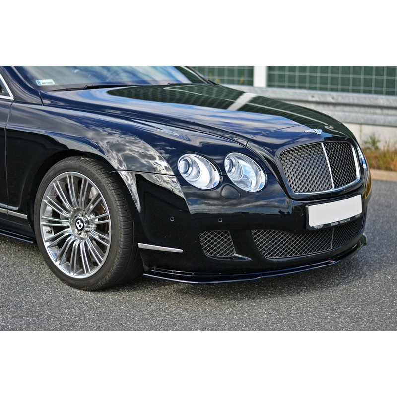 FRONT SPLITTER V.1 BENTLEY CONTINENTAL GT GLOSS BLACK
