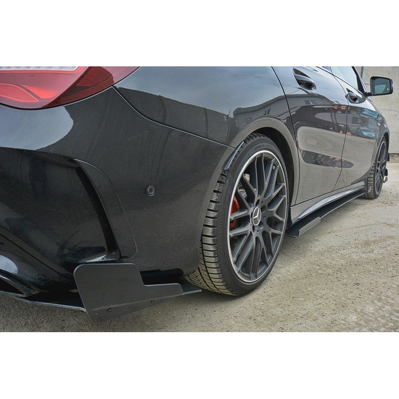 RACING REAR SIDE SPLITTERS MERCEDES CLA A45 AMG C117 FACELIFT