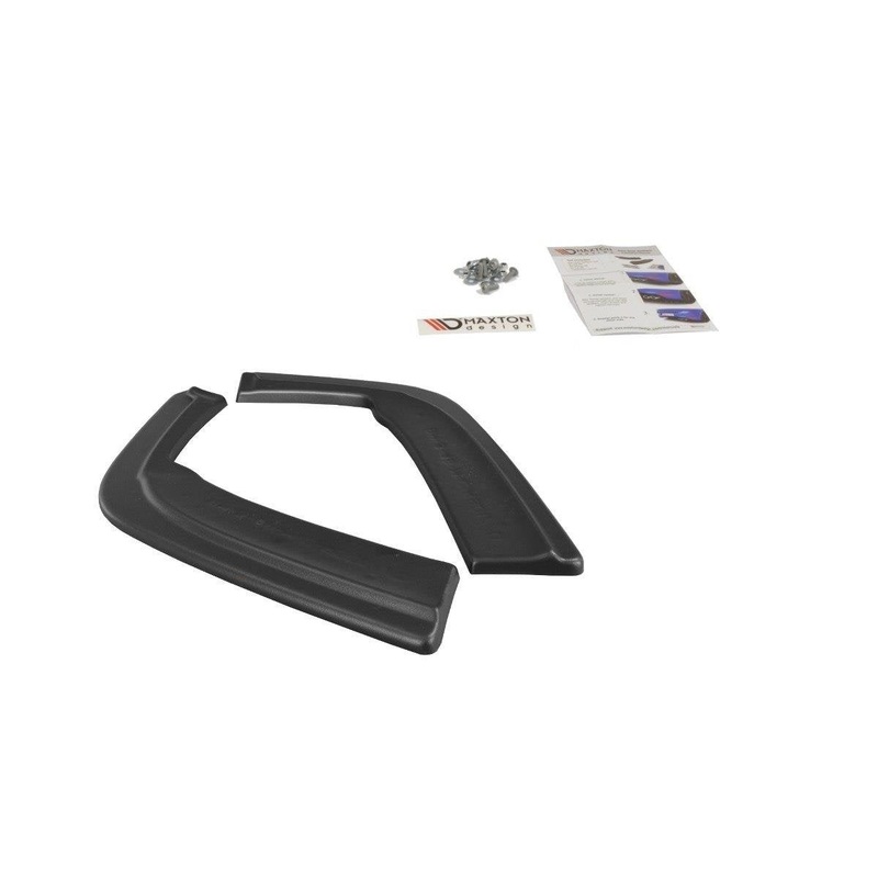 REAR SIDE SPLITTERS BMW M3 E46 COUPE GLOSS BLACK