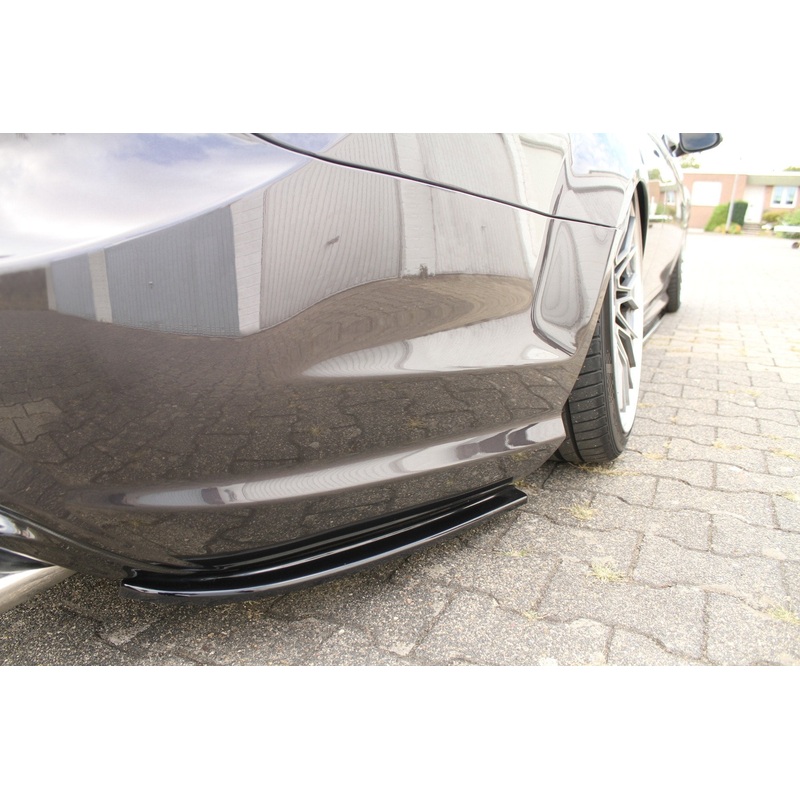 REAR SIDE SPLITTERS MERCEDES CL 500 C216 AMGLINE GLOSS BLACK