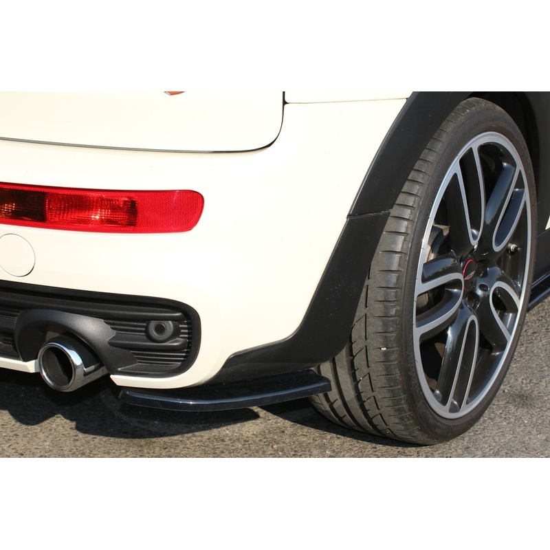 REAR SIDE SPLITTERS MINI CLUBMAN S MK2 (F54) JCW GLOSS BLACK