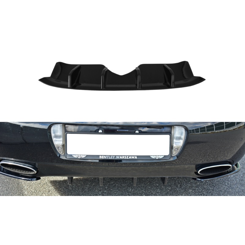 REAR VALANCE BENTLEY CONTINENTAL GT GLOSS BLACK