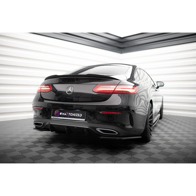 REAR VALANCE MERCEDES-BENZ E-CLASS W213 COUPE (C238) / CABRIOLET (A238) AMG-LINE GLOSS BLACK