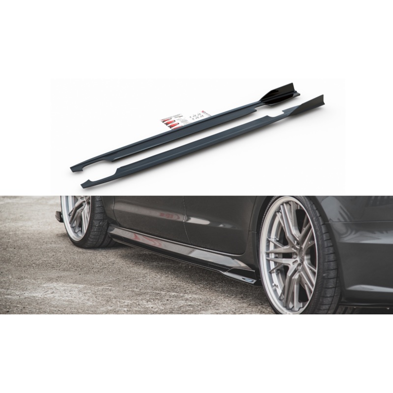 SIDE SKIRTS DIFFUSERS AUDI S6 / A6 S-LINE C7 FL
