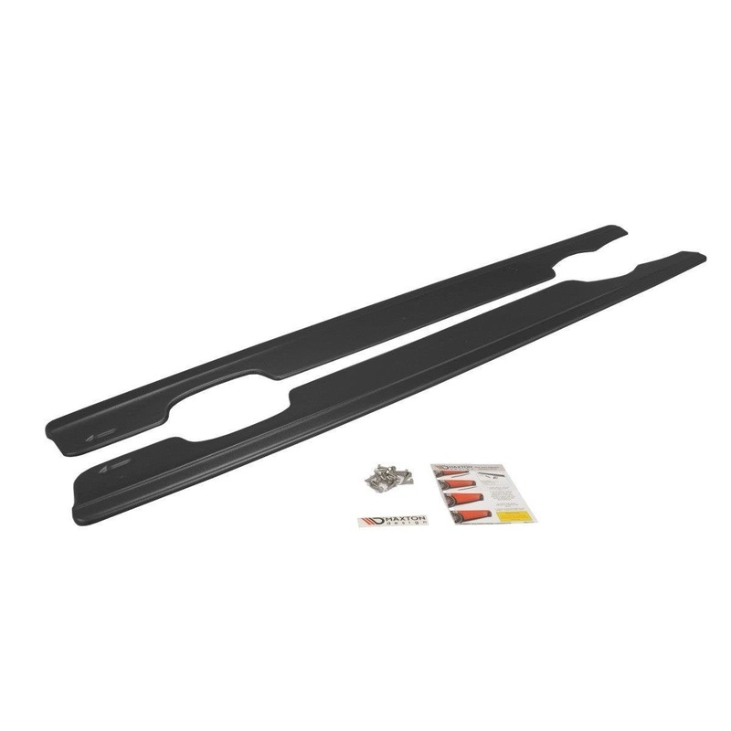 SIDE SKIRTS DIFFUSERS BMW M3 E46 COUPE GLOSS BLACK