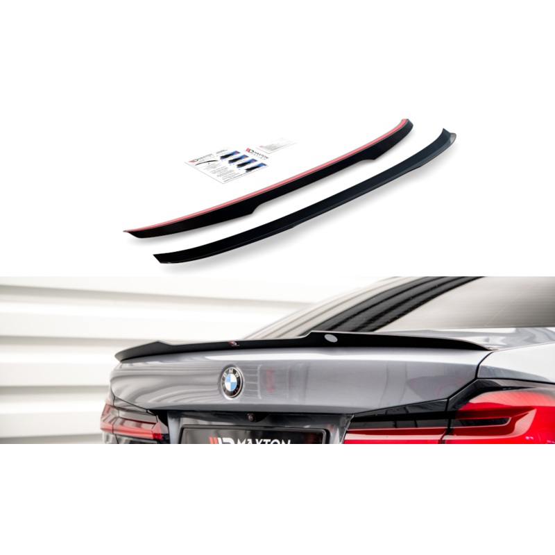 SPOILER CAP BMW 5 G30 FACELIFT M-PACK GLOSS BLACK
