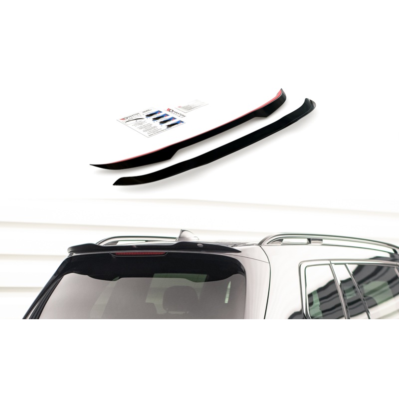 SPOILER CAP BMW X7 M G07 GLOSS BLACK
