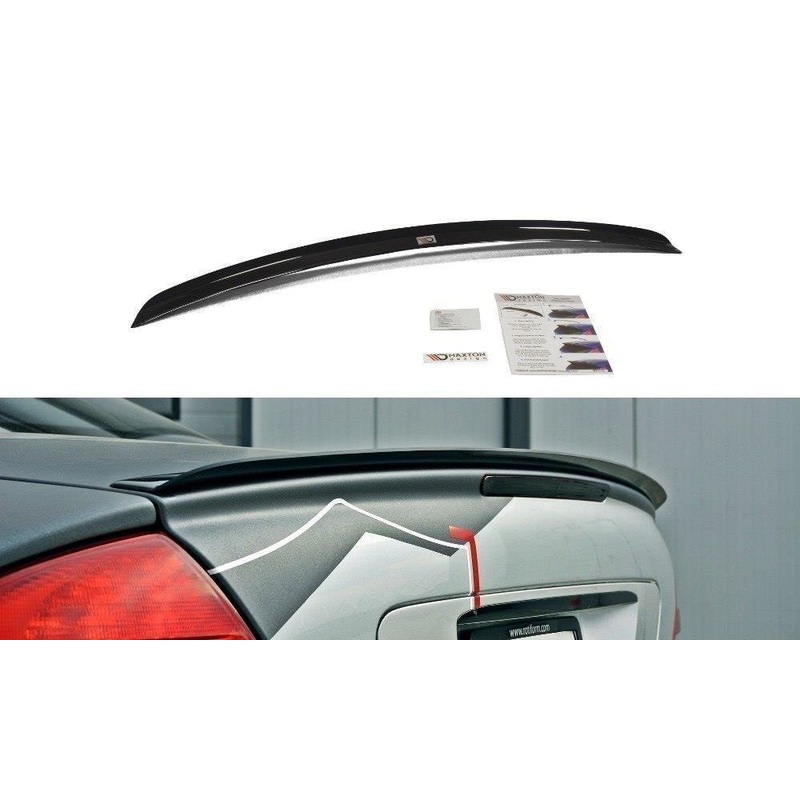 SPOILER CAP MERCEDES CL-CLASS C215 GLOSS BLACK