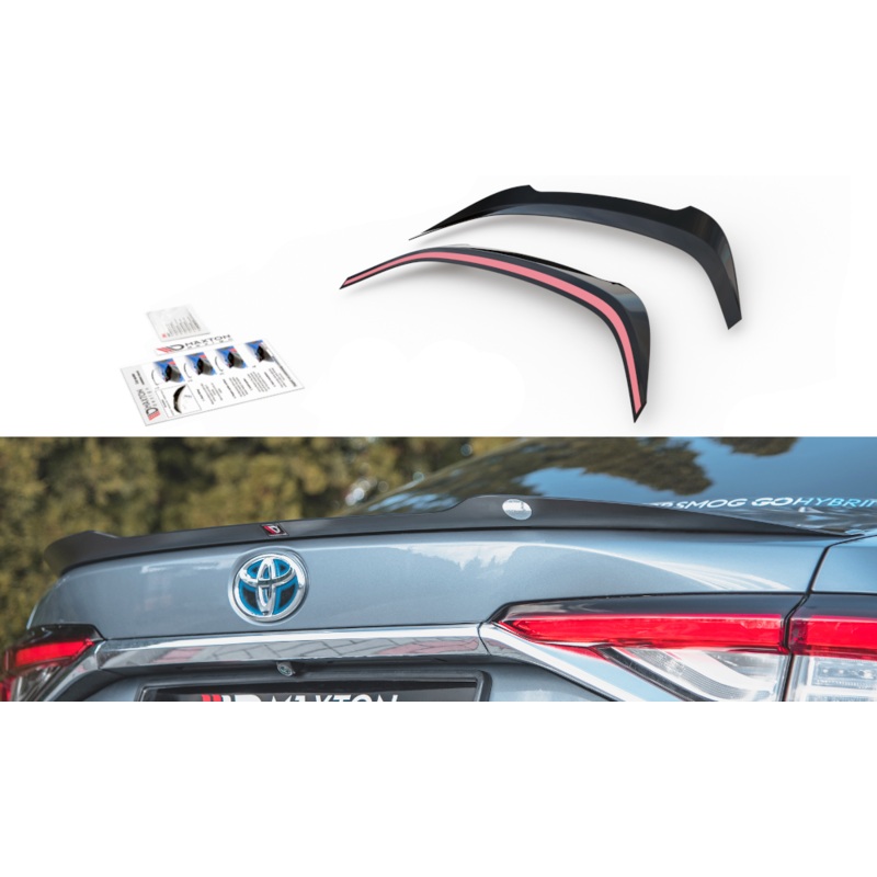 SPOILER CAP TOYOTA COROLLA XII SEDAN GLOSS BLACK