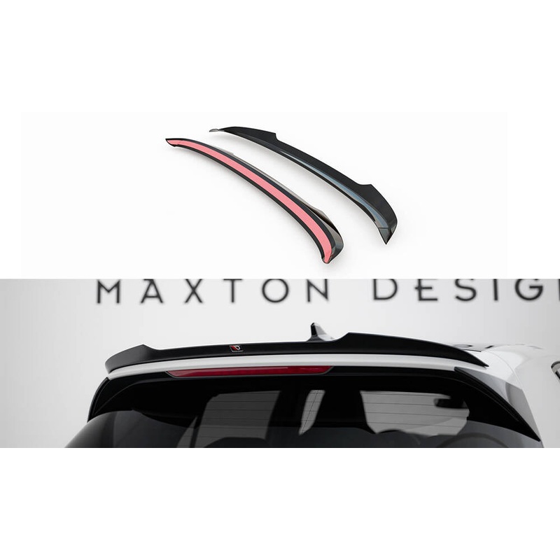 SPOILER CAP V.1 VOLKSWAGEN GOLF 8 GTI / R-LINE GLOSS BLACK