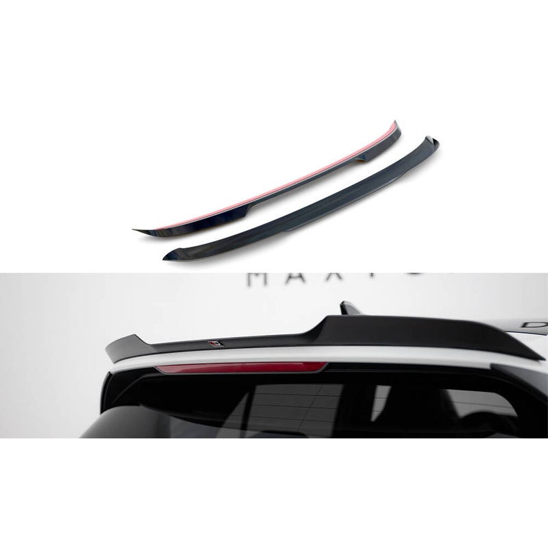 SPOILER CAP V.2 VOLKSWAGEN GOLF 8 GTI / GTI CLUBSPORT / R-LINE GLOSS BLACK