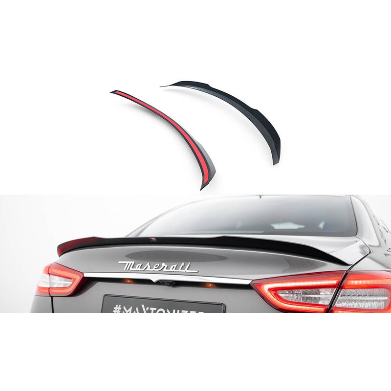 SPOILER EXTENSION MASERATI QUATTROPORTE MK.6 PREFACE GLOSS BLACK