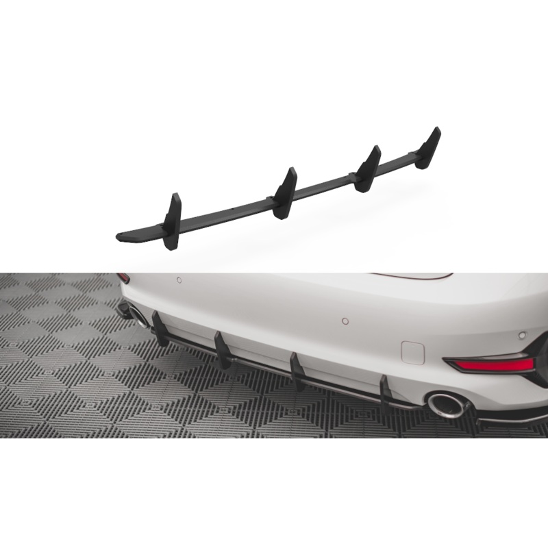STREET PRO REAR DIFFUSER BMW 3 G20 / G21 BLACK