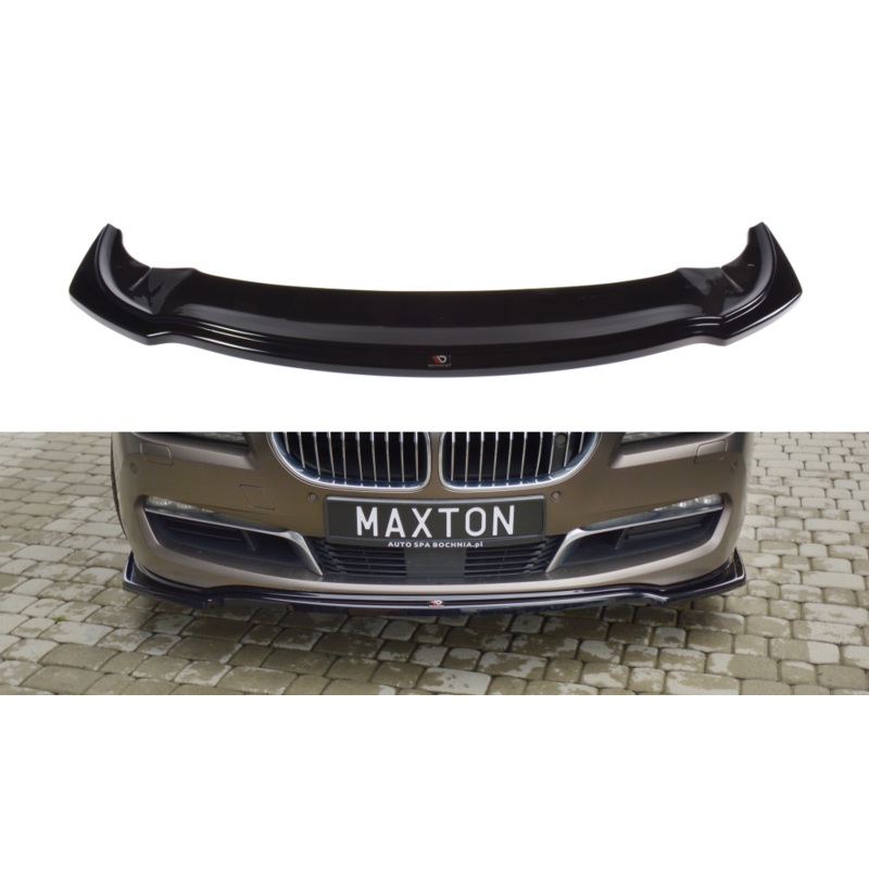 FRONT SPLITTER BMW 6 GRAN COUP GLOSS BLACK