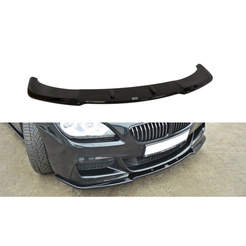FRONT SPLITTER BMW 6 GRAN COUP MPACK GLOSS BLACK
