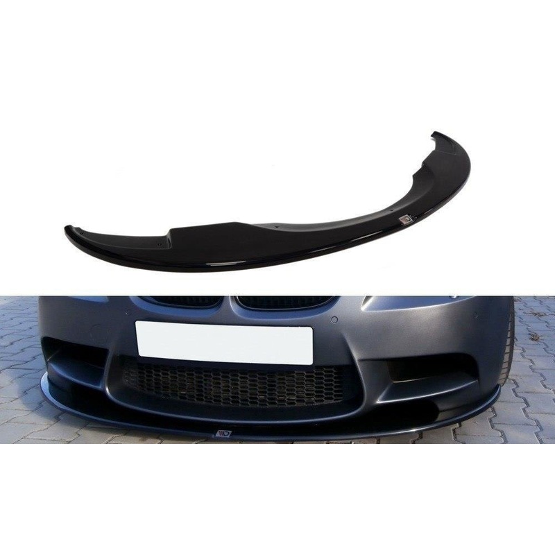 FRONT SPLITTER BMW M3 E92 / E93 (PREFACE MODEL) GLOSS BLACK