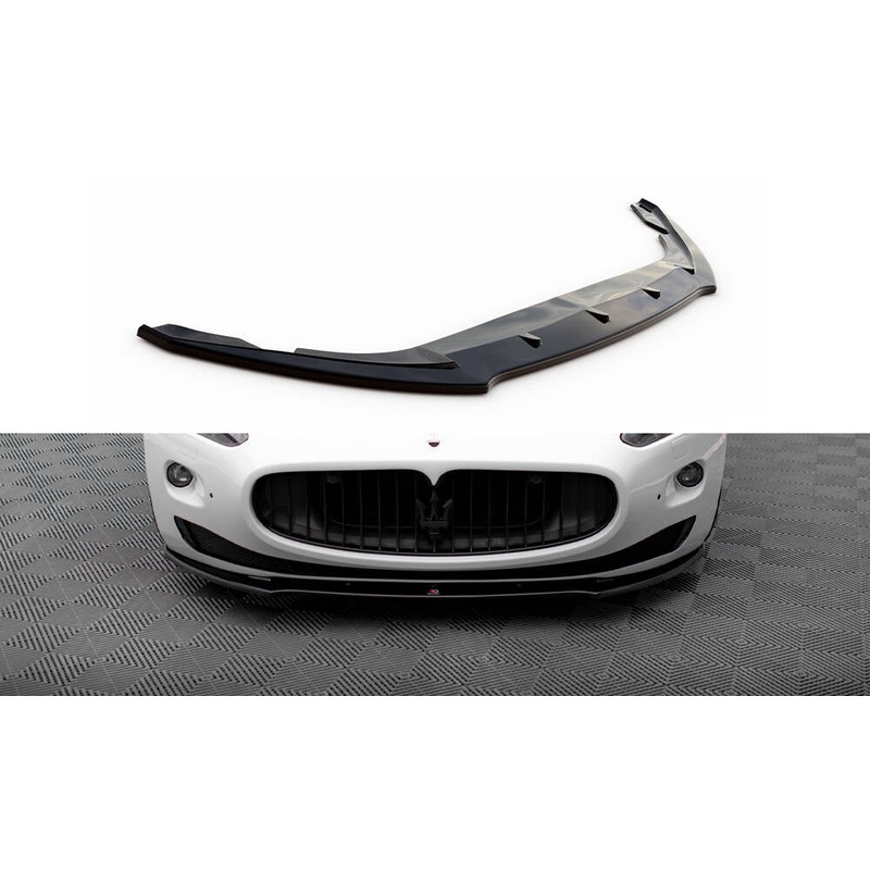 FRONT SPLITTER MASERATI GRANTURISMO GLOSS BLACK