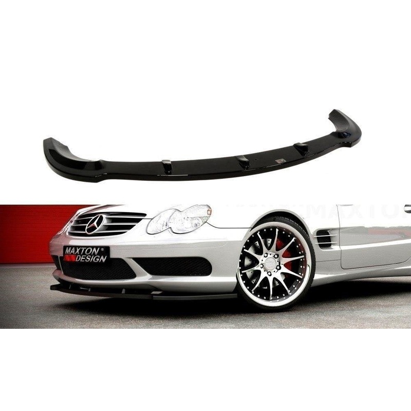 FRONT SPLITTER MERCEDES SL R230 AMG GLOSS BLACK