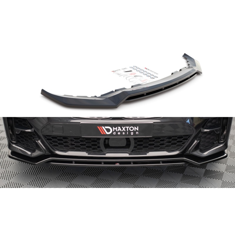 FRONT SPLITTER V.1 BMW X7 M G07 GLOSS BLACK