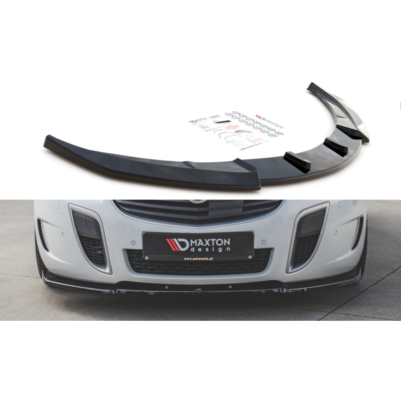FRONT SPLITTER V.1 BUICK REGAL GS/ OPEL INSIGNIA MK. 1 OPC FACELIFT GLOSS BLACK