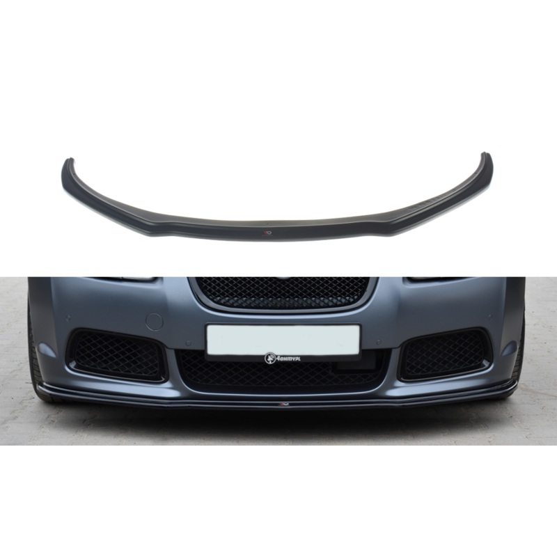 FRONT SPLITTER V.1 JAGUAR XF- R GLOSS BLACK