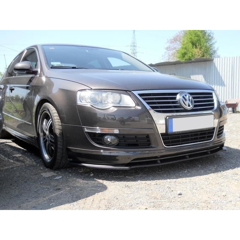 FRONT SPLITTER VW PASSAT B6 VOTEX GLOSS BLACK