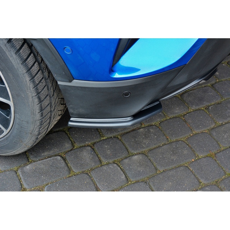 REAR SIDE SPLITTERS TOYOTA C-HR GLOSS BLACK